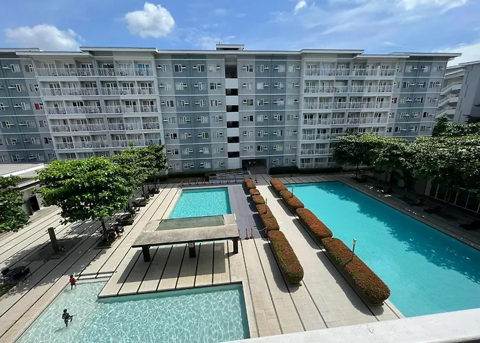 1br With Pool, Netflix, Karaoke, Toiletries By Tdp Staycation 아파트호텔
