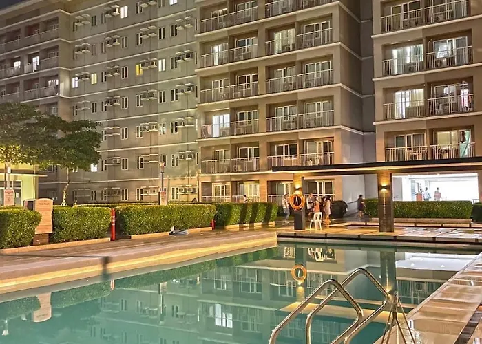 1br With Pool, Netflix, Karaoke, Toiletries By Tdp Staycation 아파트호텔 *